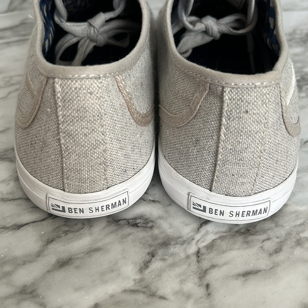 Ben Sherman | Chandler Lo canvas lace up preppy dress sneakers men’s size 10.5 - Picture 4 of 11